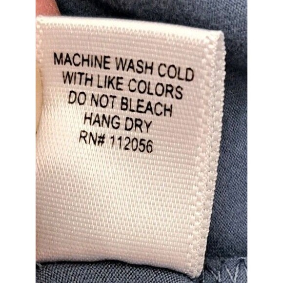 Zenana Long Sleeve V-Neck Pocket Tee Lot of 2 Blue & Black Women’s Size 2X - Picture 9 of 15